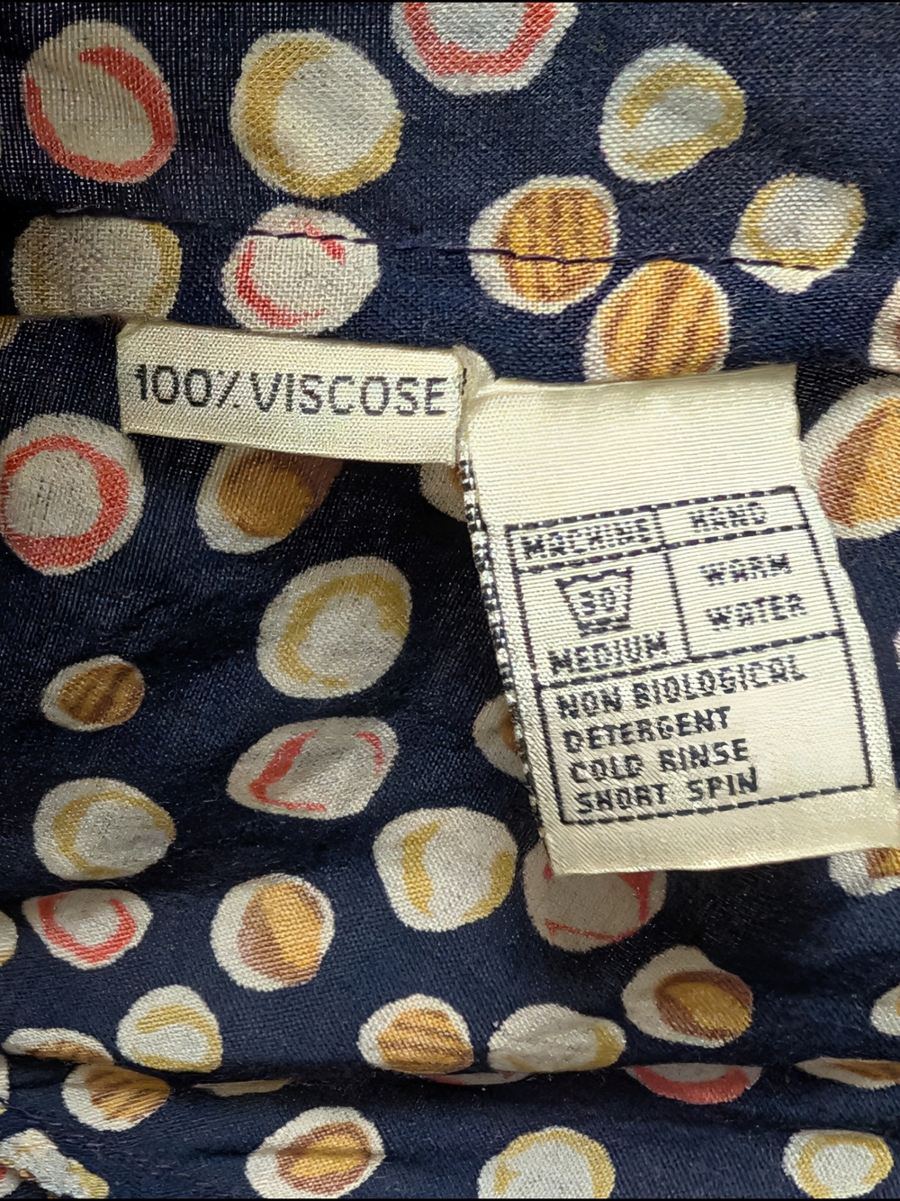 Vtg Java Blouse - Picture 6 of 6
